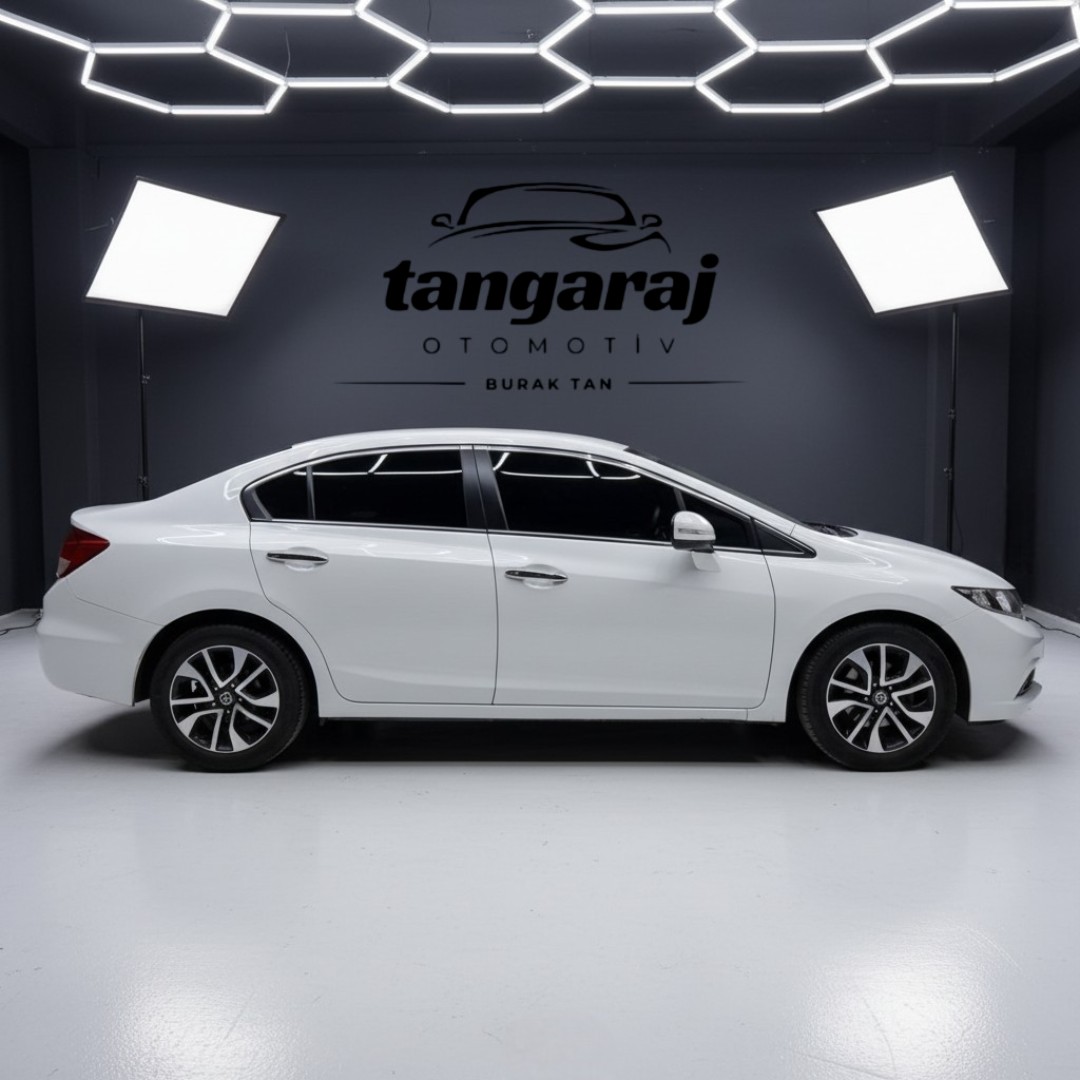 Honda Civic FB7 Kasa İthal Tam Tur Krom Seti (2012-2015 Model Arası) - Görsel 2