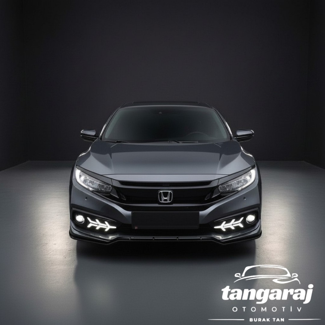 Honda Civic FC5 Ön Uçak Dizayn Sis Farı (2019-2021 Model Arası) - Görsel 2